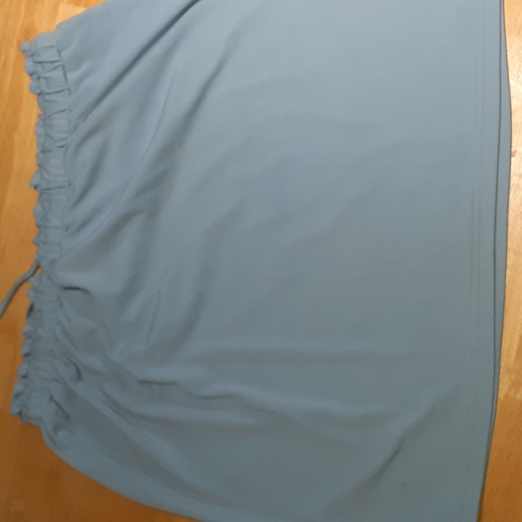 Shein Curve Lt Blue Women 3XL Skirt - Picture 3 of 4
